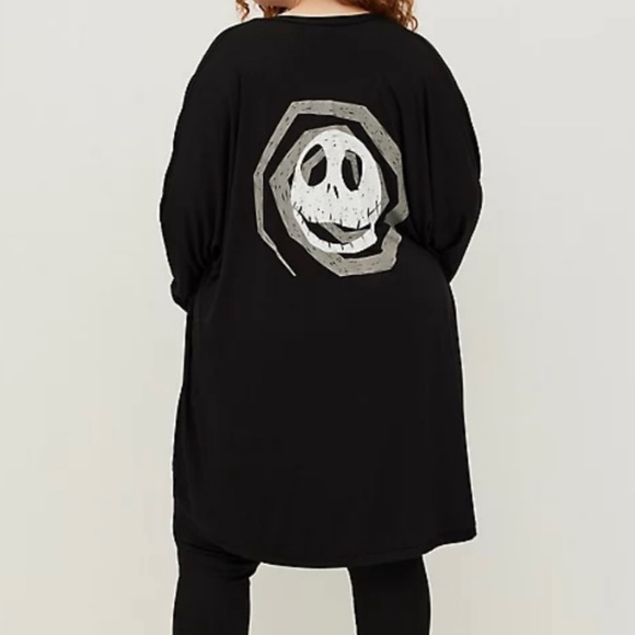 🆕️ DISNEY NBC COCOON CARDIGAN - JACK SKELLINGTON - Picture 1 of 3